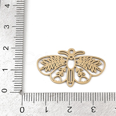 201 Stainless Steel Pendants STAS-U052-03A-G-1