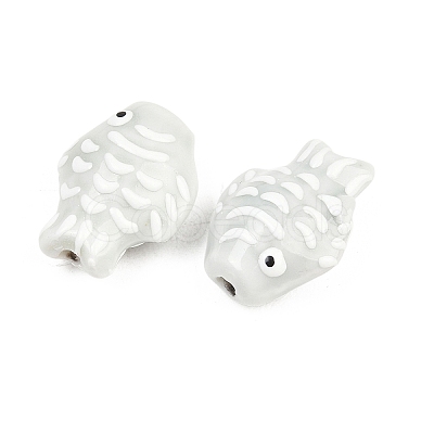 Handmade Porcelain Beads PORC-K010-08-06-1