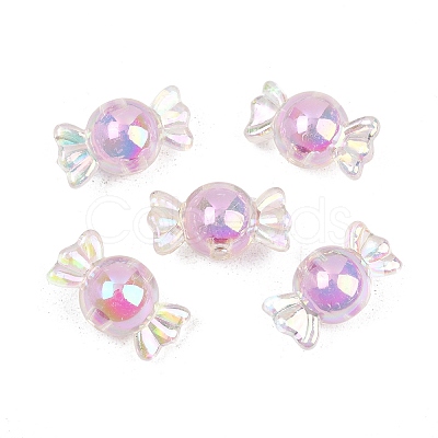 Acrylic Beads MACR-WH0004-09-1