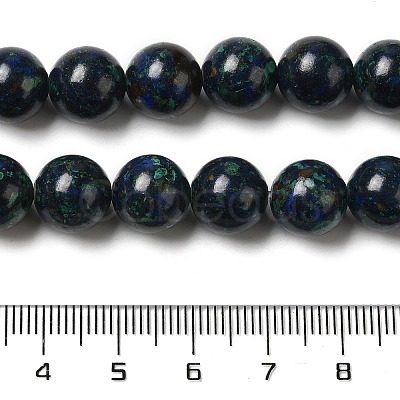 Natural Azurite Beads Strands G-H298-A01-04-1