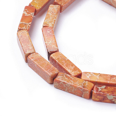 Natural Imperial Jasper Beads Strands G-L515-01F-1