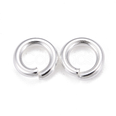 Rack Plating Brass Open Jump Rings KK-O139-18N-S-1