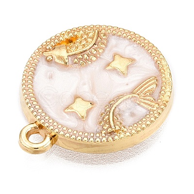 Alloy Enamel Pendants X1-ENAM-T021-03D-1