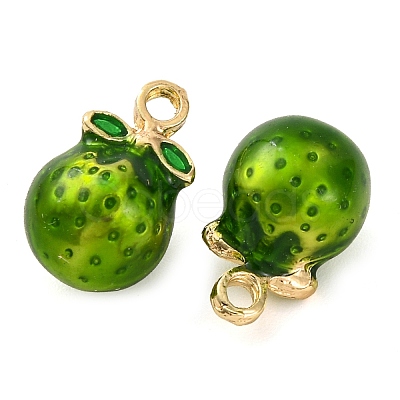 Alloy Enamel Pendants PALLOY-S032-01A-026-1