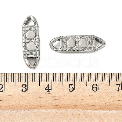 304 Stainless Steel Connector Charms STAS-K252-16P-1