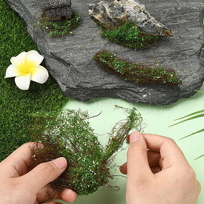 Resin Simulation Root Vine Vegetation Model DIY-WH20053-65E-1