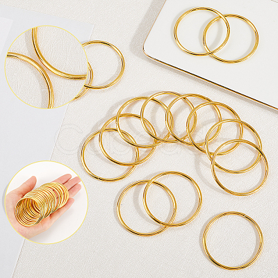 Iron Open Jump Rings FIND-SP0002-63E-1