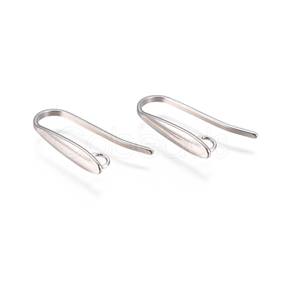 Tarnish Resistant 304 Stainless Steel Earring Hooks STAS-F227-23-P-1