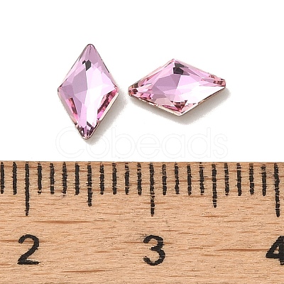 Glass Rhinestone Cabochons RGLA-P037-05A-D223-1