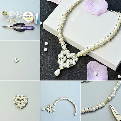 Eco-Friendly Dyed Glass Pearl Round Beads HY-PH0001-3mm-RB080-1