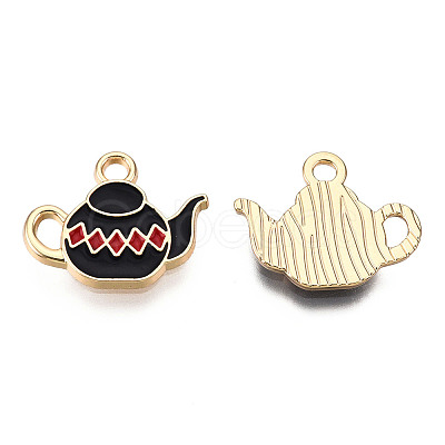 Alloy Enamel Pendants ENAM-S119-048A-1
