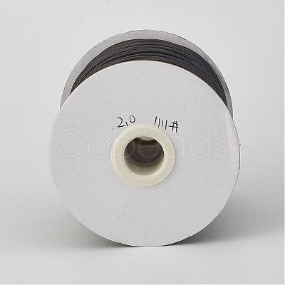 Eco-Friendly Korean Waxed Polyester Cord YC-P002-1mm-1111-1