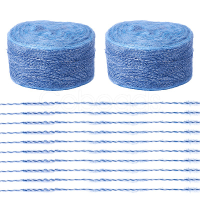 Gradient Segment Dyed Super Fine Mohair Yarn DIY-TAC0033-03C-1