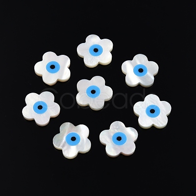 Natural White Shell Beads SSHEL-N003-139B-01-1