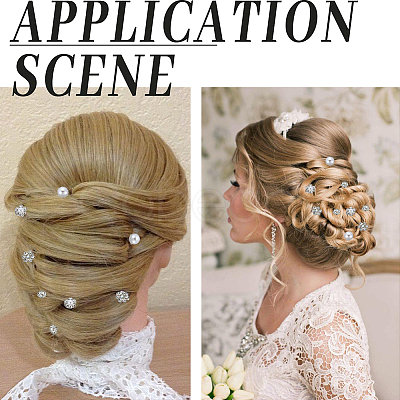 Spiral Hair Pin Coil Iron Hair Accessories OHAR-SP0001-12A-1