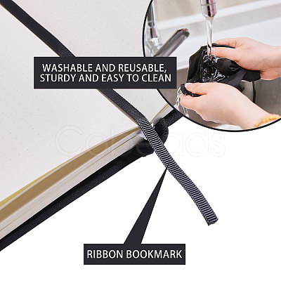 Elastic Cloth Book Cover AJEW-WH0696-009J-1