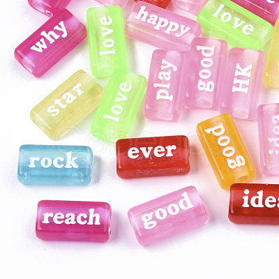 Transparent Acrylic Beads MACR-S273-30-1