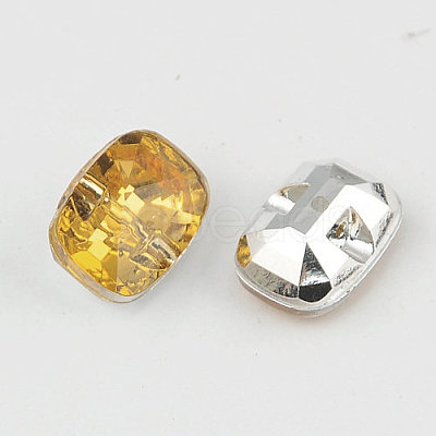 Taiwan Acrylic Rhinestone Buttons BUTT-F019-30mm-30-1