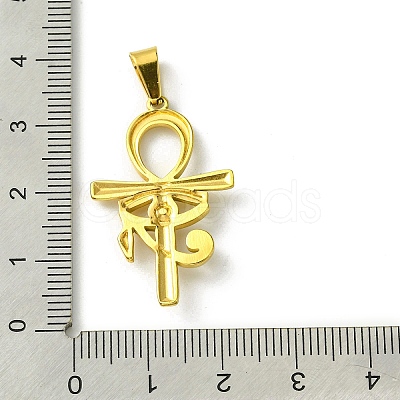 PVD Vacuum Plating 304 Stainless Steel Pendants STAS-H192-03G-04-1