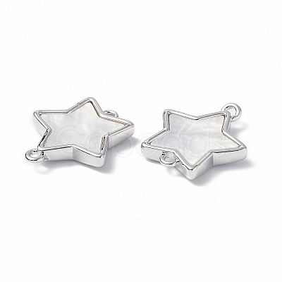 Brass Connector Charms KK-R134-041P-1