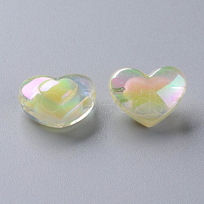 Transparent Acrylic Beads LS-TACR-S152-08B-07-1