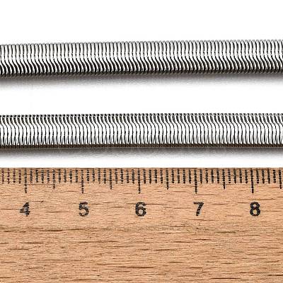 Non-Tarnish 304 Stainless Steel Herringbone Chains Necklaces X-NJEW-G340-03P-1