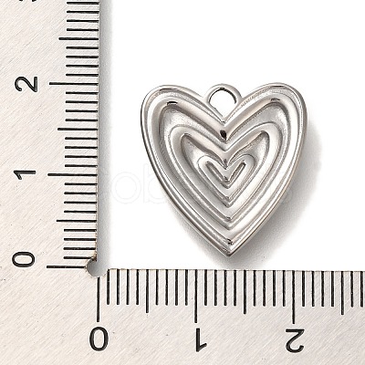 Anti-Tarnish 304 Stainless Steel Pendants STAS-P371-096B-P-1