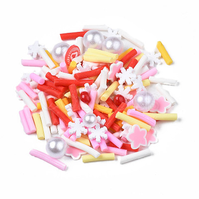 Handmade Polymer Clay Cabochons X-CLAY-N006-83-1