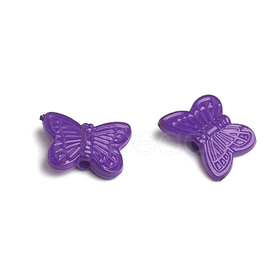 Opaque Acrylic Beads X-SACR-S025mm-04-1