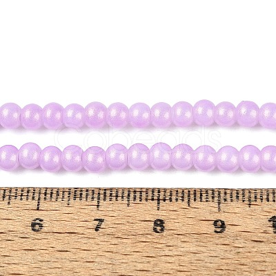 Baking Paint Glass Pearl Beads Strands DGLA-ZX001-05A-09-1