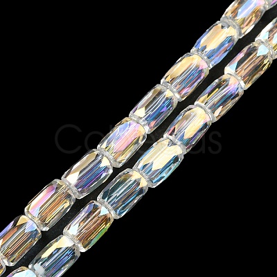 Transparent Glass Beads Strands EGLA-P052-03B-02-1