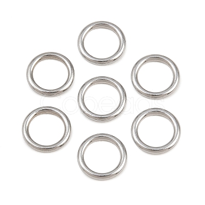 304 Stainless Steel Closed Jump Rings STAS-G393-06P-07-1