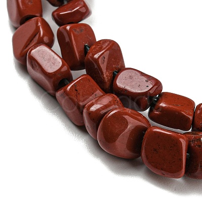 Natural Red Jasper Bead Strands G-F465-36A-1