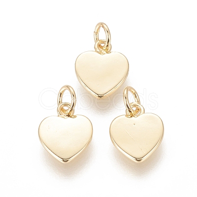 Brass Charms KK-F811-03G-1