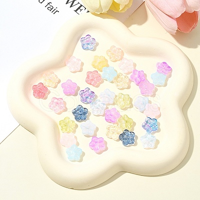 30Pcs Baking Paint Glass Beads GLAA-FS0001-97G-1