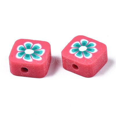 Handmade Polymer Clay Beads CLAY-N008-034B-1