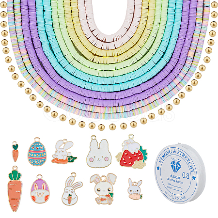 DIY Easter Bracelet Making Kit DIY-FH0006-30-1