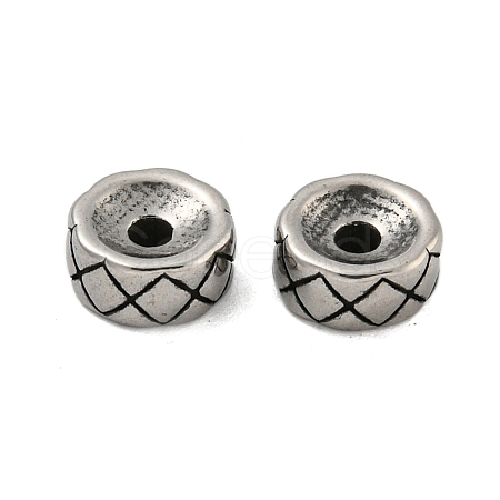 Column 304 Stainless Steel Beads STAS-E214-09AS-01-1