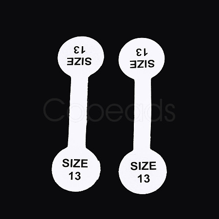 Folding Paper Ring Size Sticker CDIS-C006-01I-1