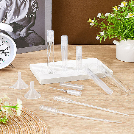 8Pcs Plastis and Glass Spray Bottles MRMJ-LP0001-29-1