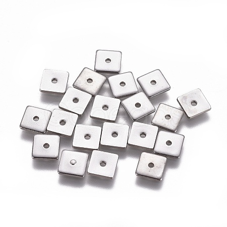 Non-Tarnish 304 Stainless Steel Spacer Beads STAS-G200-03A-P-1