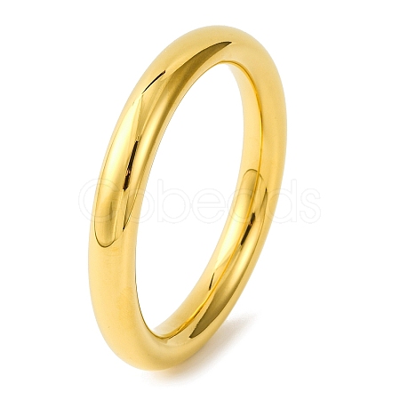 Ion Plating(IP) Plain 304 Stainless Steel Bangles for Women BJEW-B104-32C-G-1