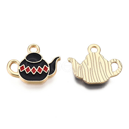 Alloy Enamel Pendants ENAM-S119-048A-1