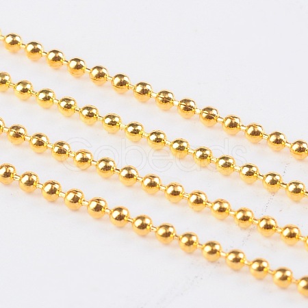 Iron Ball Bead Chains CHB001Y-G-NR-1