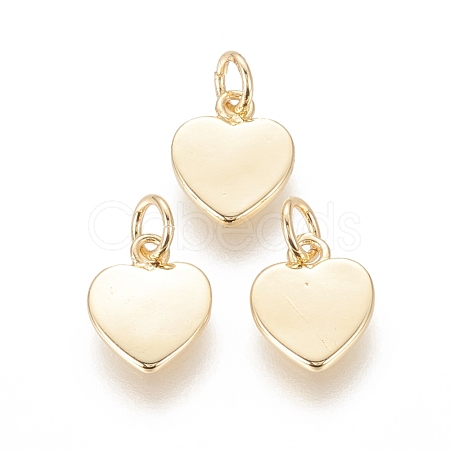 Brass Charms KK-F811-03G-1