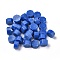 Sealing Wax Particles, for Retro Seal Stamp, Octagon, Royal Blue, 9mm