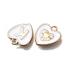 Alloy Enamel Pendants ENAM-K075-02G-03-2