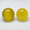 Cat Eye Sphere Ball Display Decoration DJEW-D031-40mm-M-2