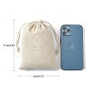 Cotton Packing Pouches Drawstring Bags X-ABAG-R011-13x18-5