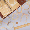 6 Sets 6 Styles Hollow Scrapbook Paper Pads SCRA-GF0001-07-3